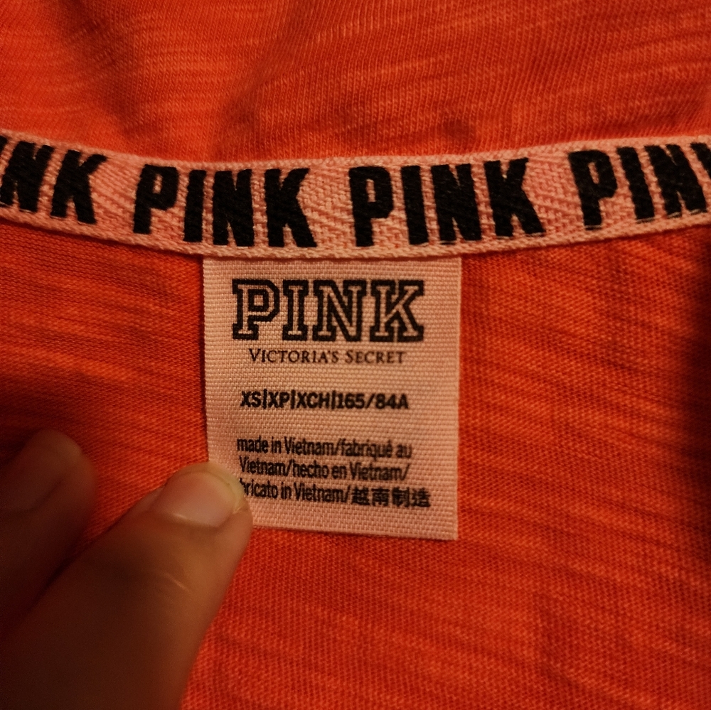 VS PINK Cropped Long Sleeve - XS - Picture 4 of 6